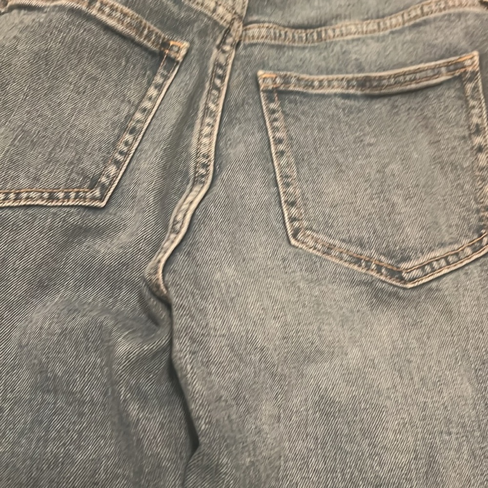 OLD NAVY Overalls Size 6 distressed with one side zipper - Picture 12 of 12
